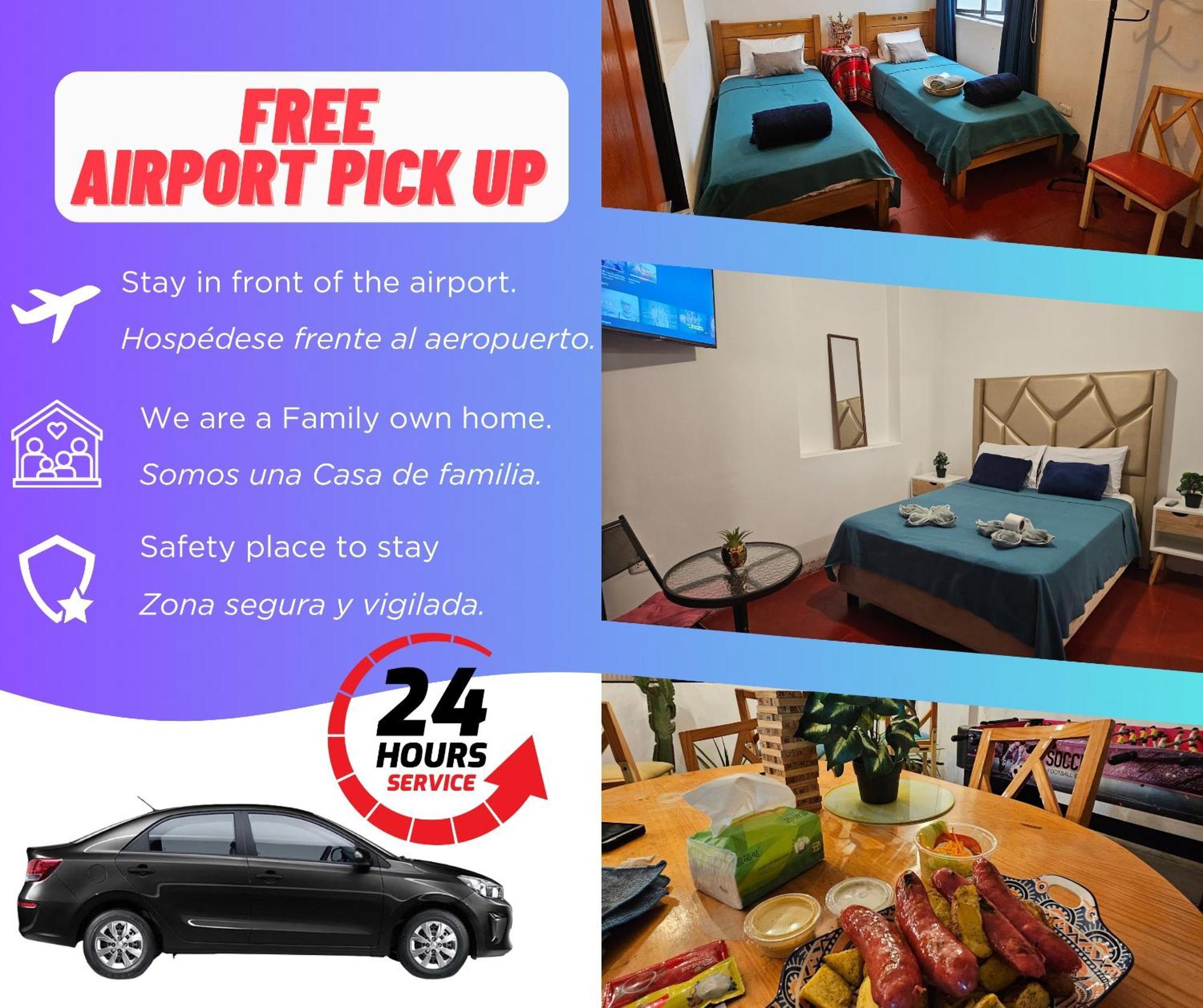 Lima Airport Hostel With Free Airport Pick Up Callao Extérieur photo